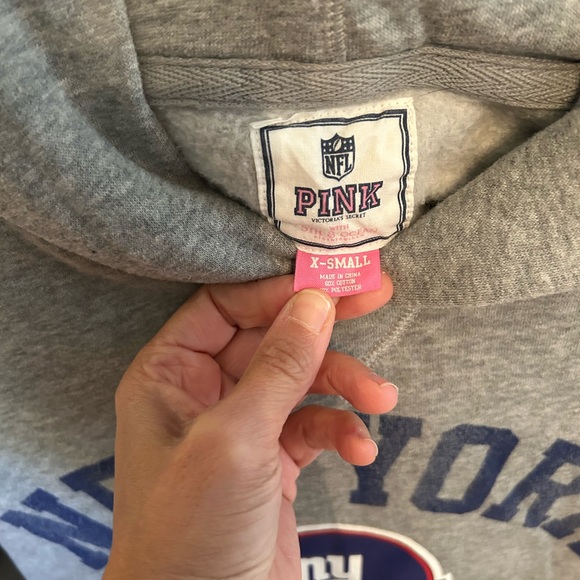 VS PINK - New York Giants Hoodie πβ€οΈπ - Size XS - Picture 3 of 5